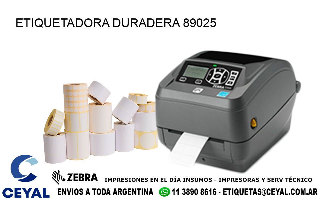 ETIQUETADORA DURADERA 89025