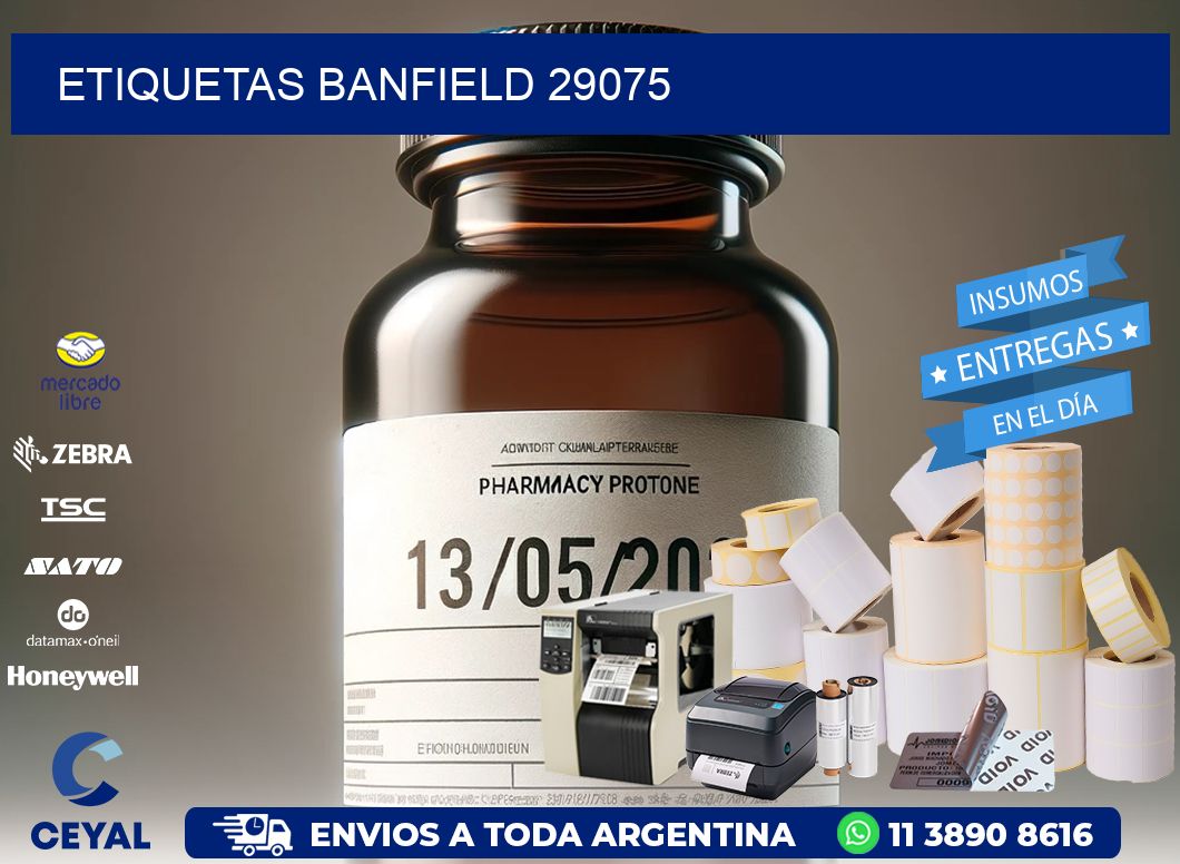 ETIQUETAS BANFIELD 29075