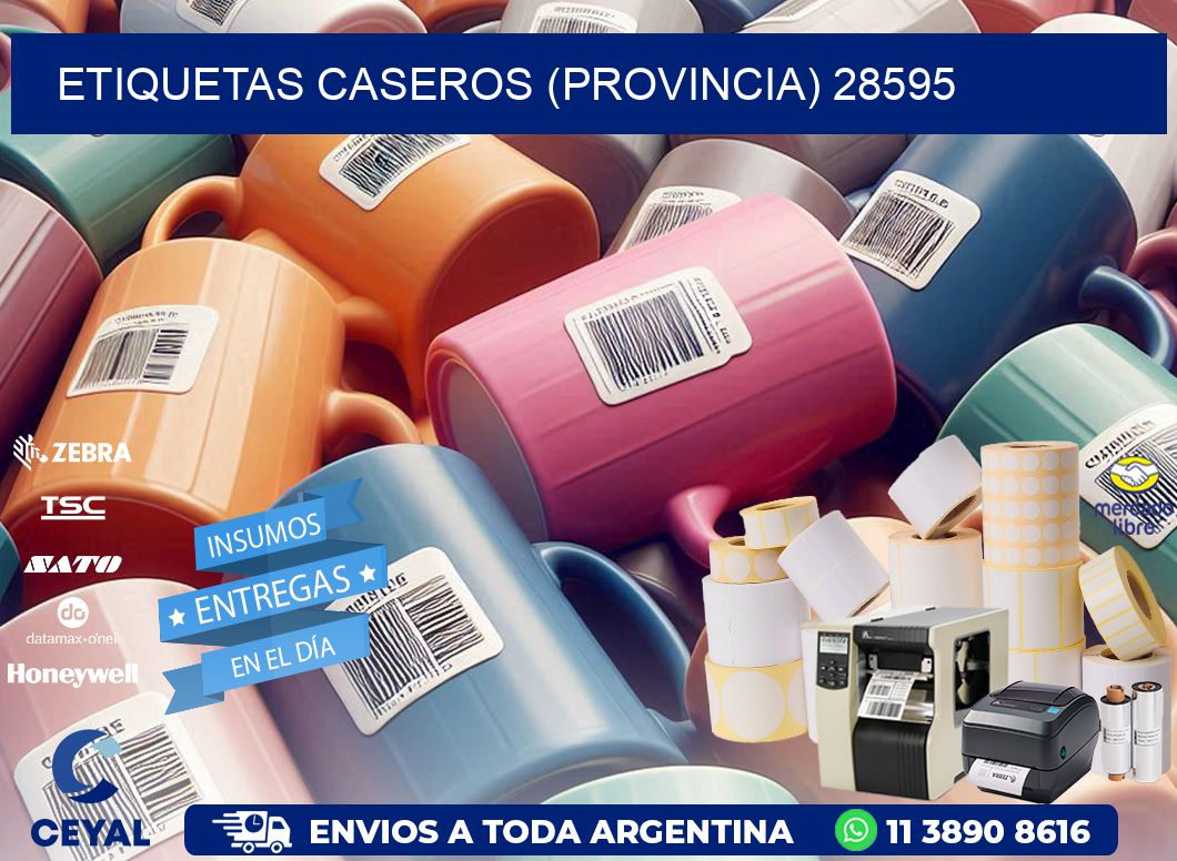 ETIQUETAS CASEROS (PROVINCIA) 28595