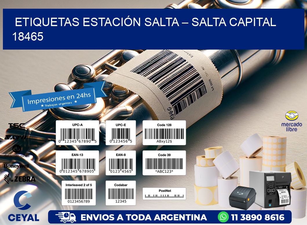 ETIQUETAS ESTACIÓN SALTA – SALTA CAPITAL 18465