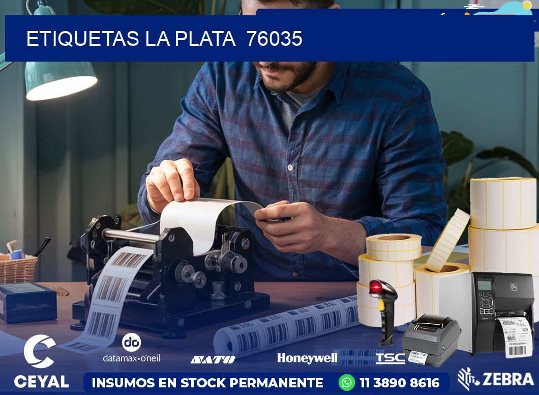 ETIQUETAS LA PLATA  76035