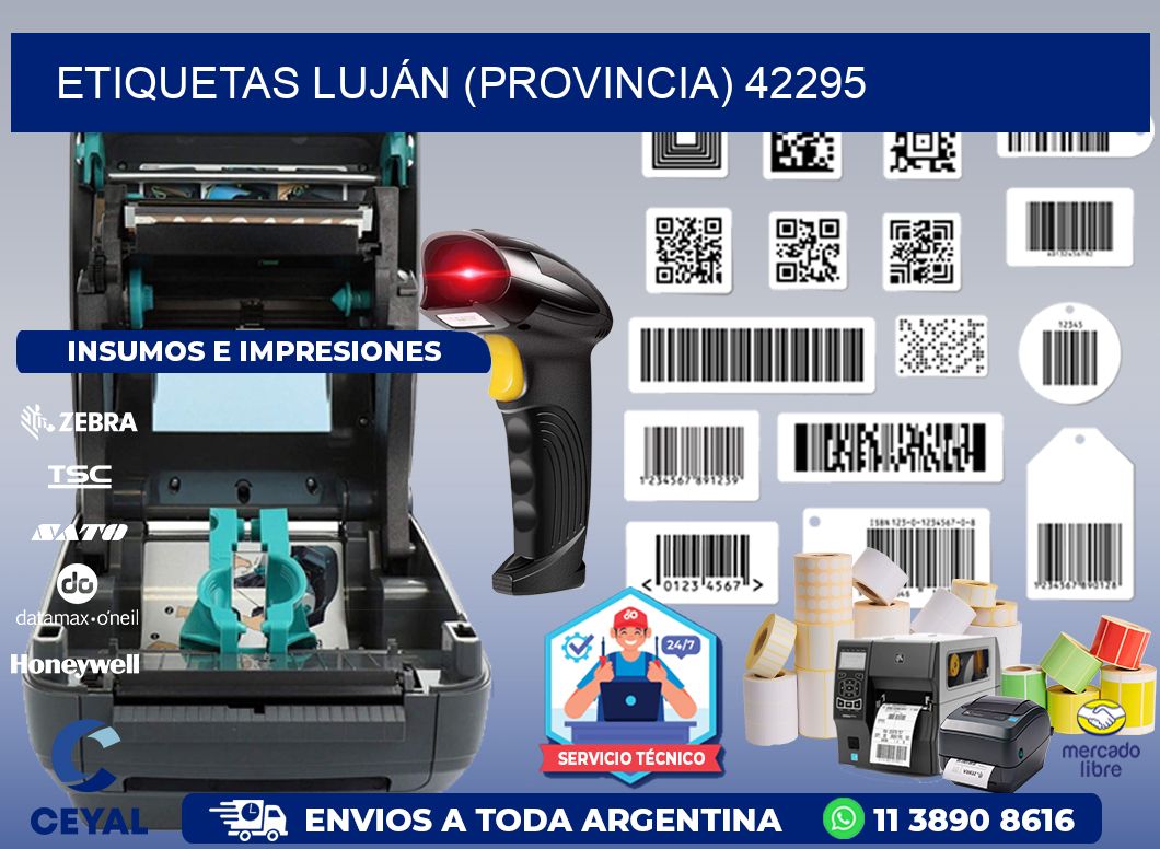 ETIQUETAS LUJÁN (PROVINCIA) 42295
