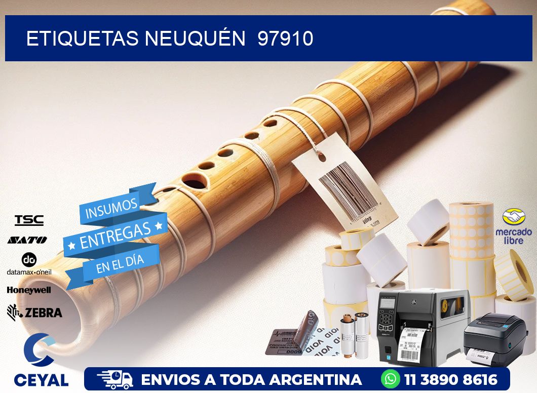 ETIQUETAS NEUQUÉN  97910