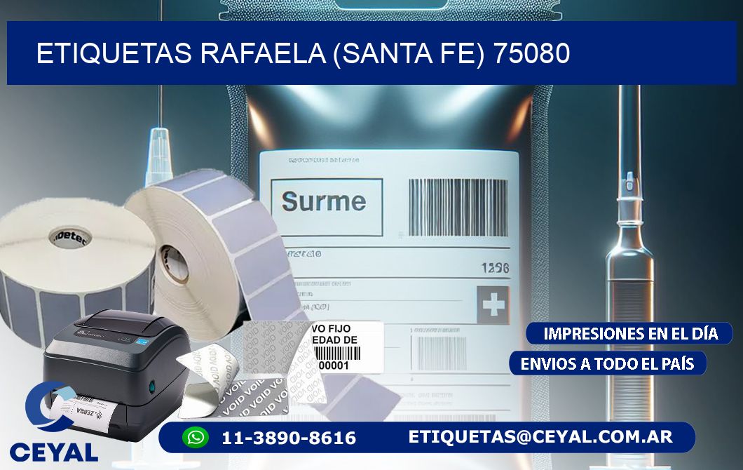 ETIQUETAS RAFAELA (SANTA FE) 75080