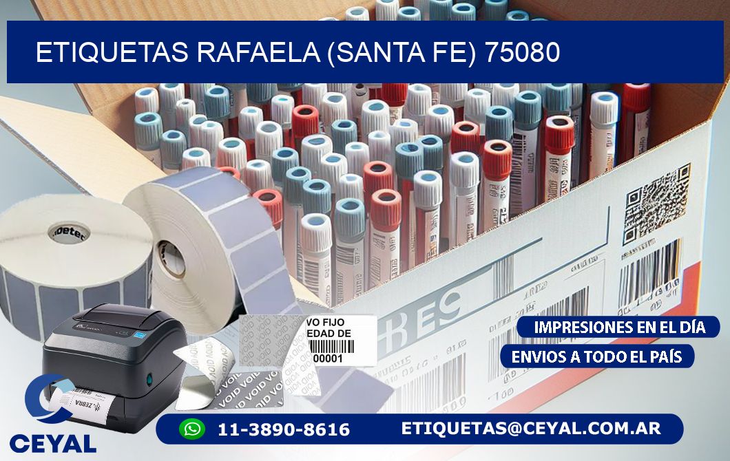 ETIQUETAS RAFAELA (SANTA FE) 75080