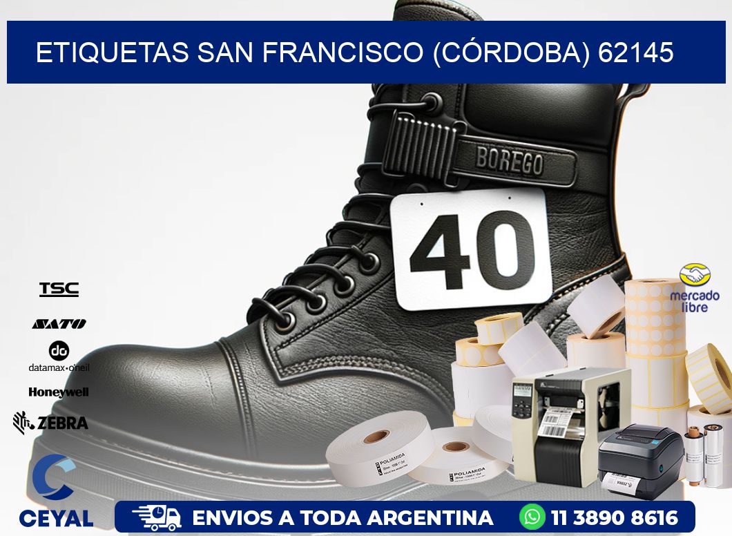 ETIQUETAS SAN FRANCISCO (CÓRDOBA) 62145