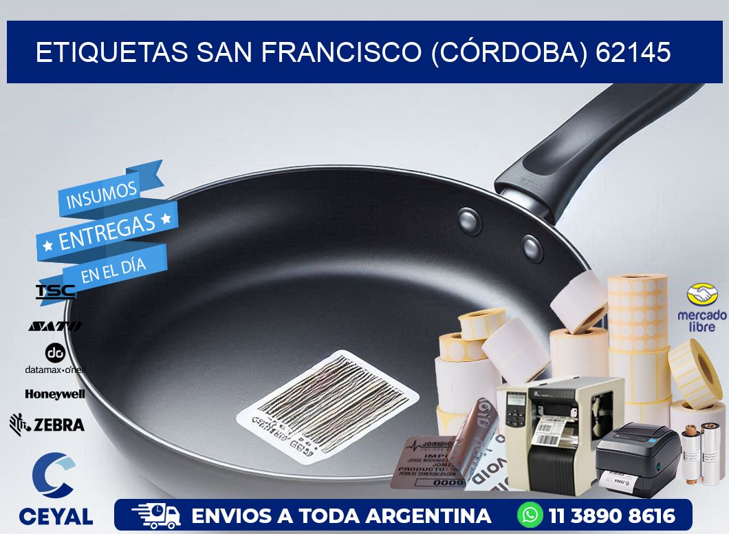 ETIQUETAS SAN FRANCISCO (CÓRDOBA) 62145