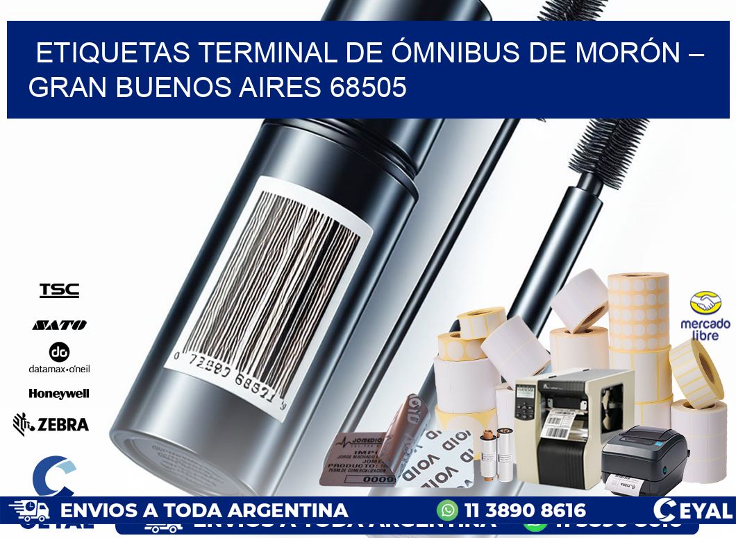 ETIQUETAS TERMINAL DE ÓMNIBUS DE MORÓN – GRAN BUENOS AIRES 68505