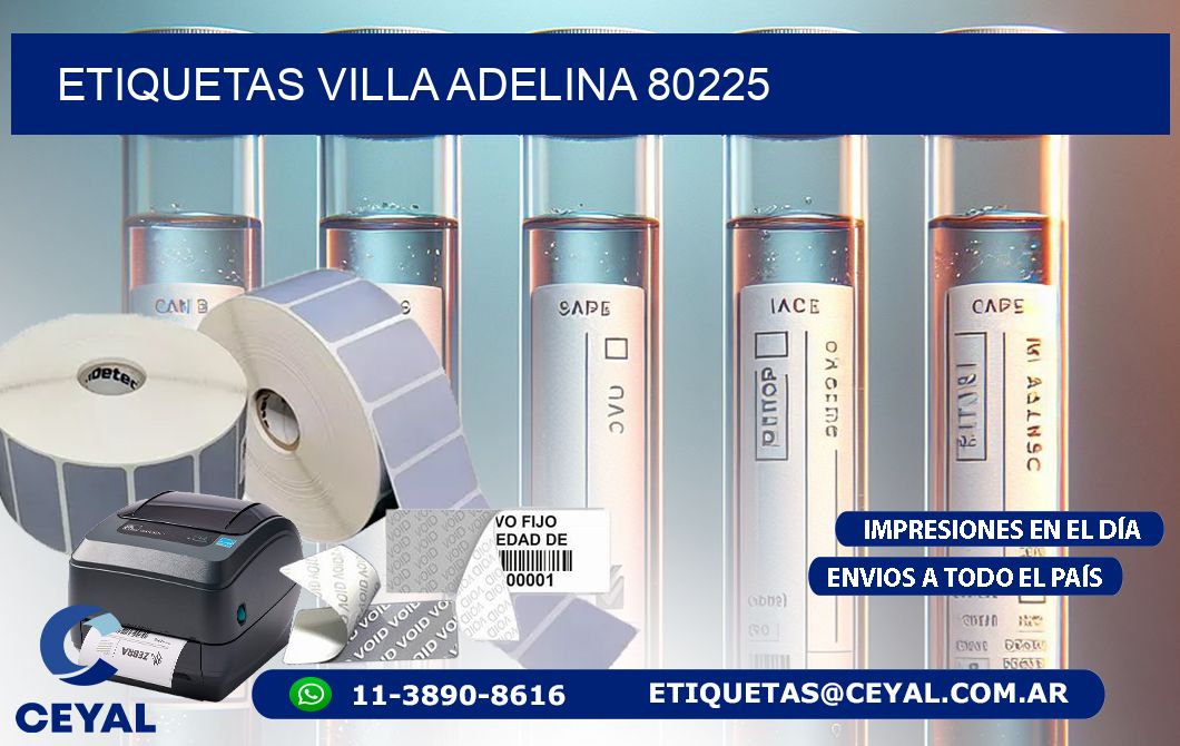 ETIQUETAS VILLA ADELINA 80225