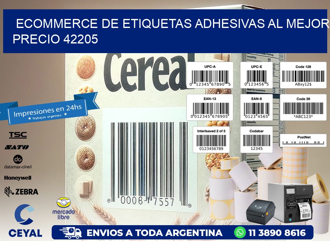 Ecommerce de Etiquetas Adhesivas al Mejor Precio 42205