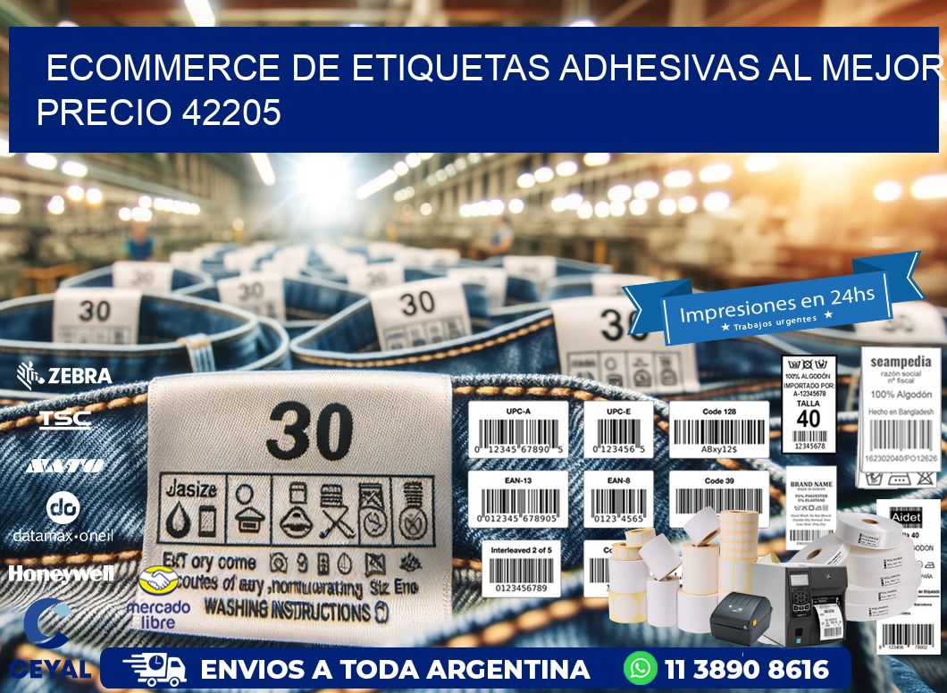 Ecommerce de Etiquetas Adhesivas al Mejor Precio 42205