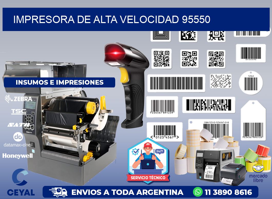 IMPRESORA DE ALTA VELOCIDAD 95550
