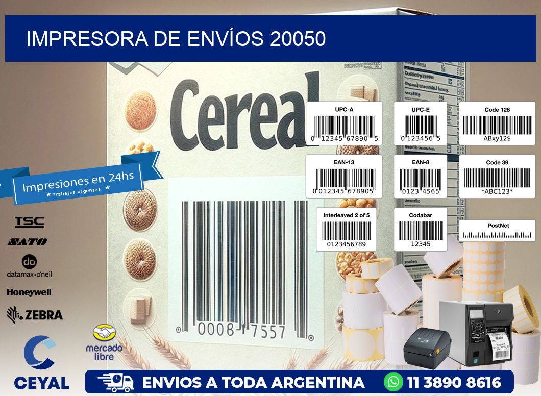 IMPRESORA DE ENVÍOS 20050