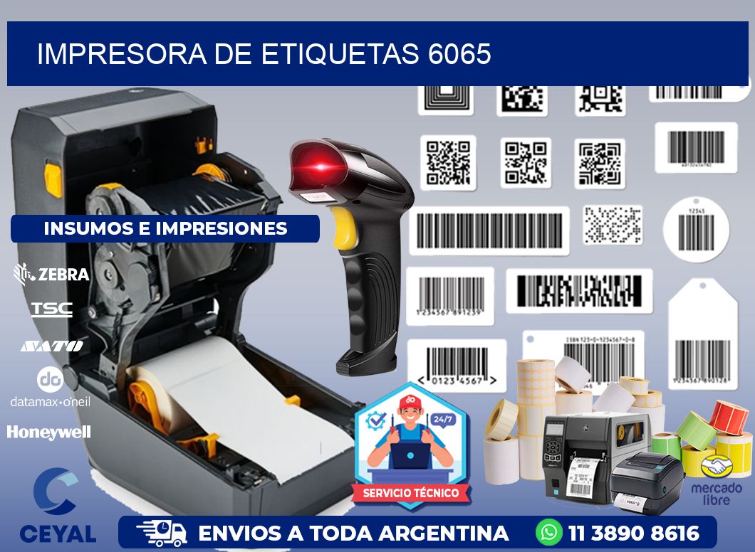 IMPRESORA DE ETIQUETAS 6065
