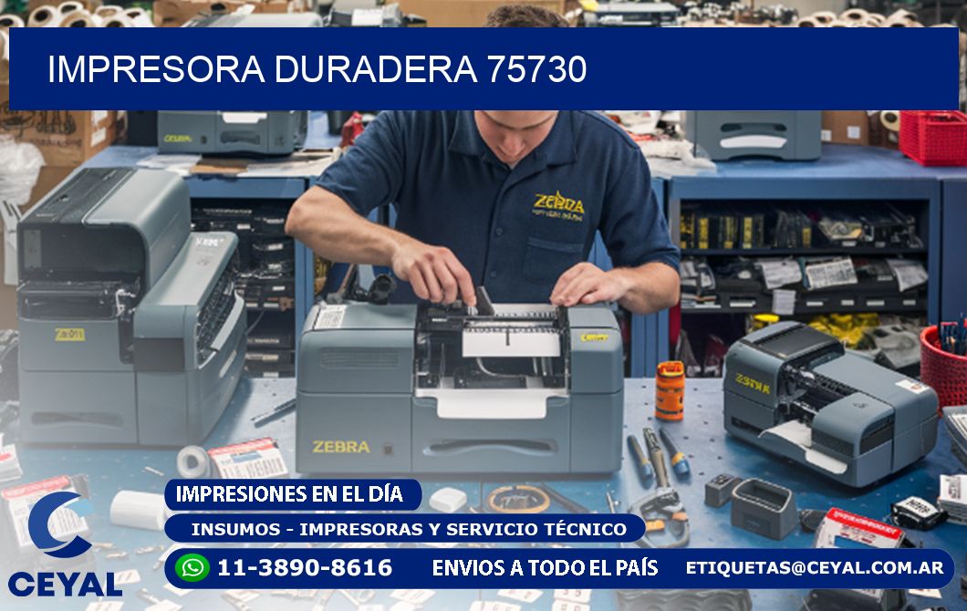 IMPRESORA DURADERA 75730