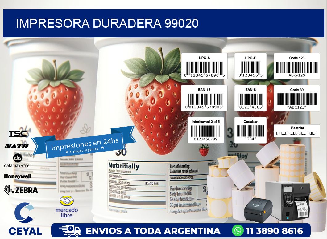 IMPRESORA DURADERA 99020