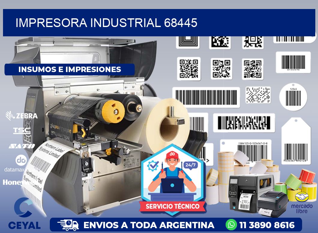 IMPRESORA INDUSTRIAL 68445