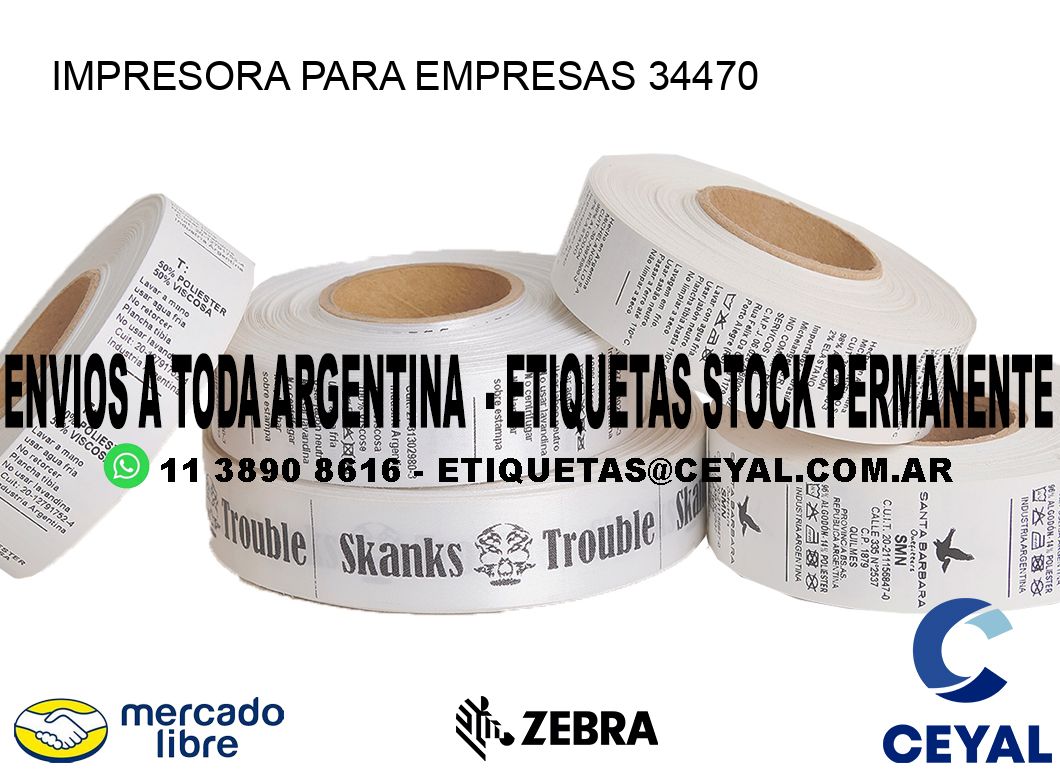 IMPRESORA PARA EMPRESAS 34470