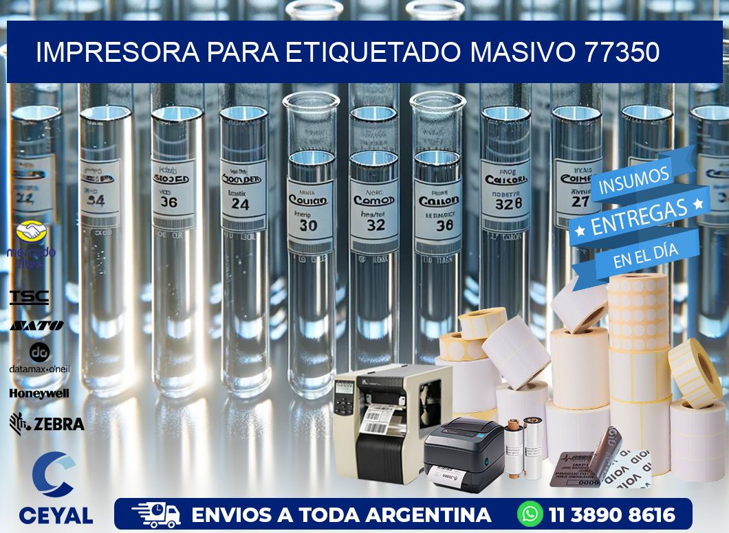 IMPRESORA PARA ETIQUETADO MASIVO 77350