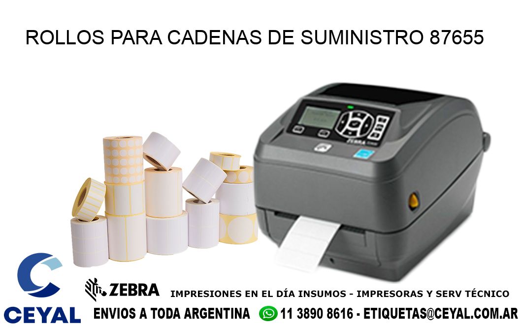 ROLLOS PARA CADENAS DE SUMINISTRO 87655