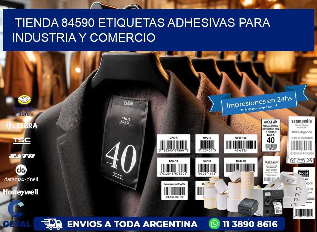 Tienda 84590 Etiquetas Adhesivas para Industria y Comercio