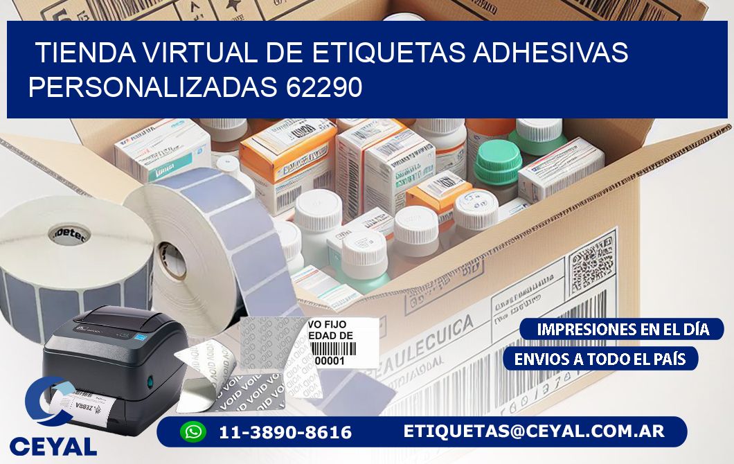 Tienda Virtual de Etiquetas Adhesivas Personalizadas 62290