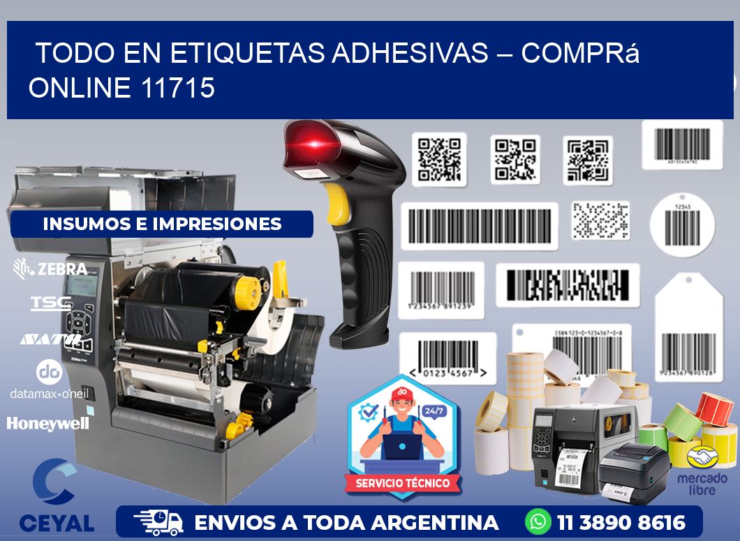 Todo en Etiquetas Adhesivas – Comprá Online 11715