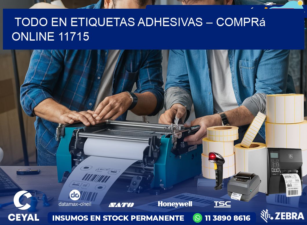 Todo en Etiquetas Adhesivas – Comprá Online 11715