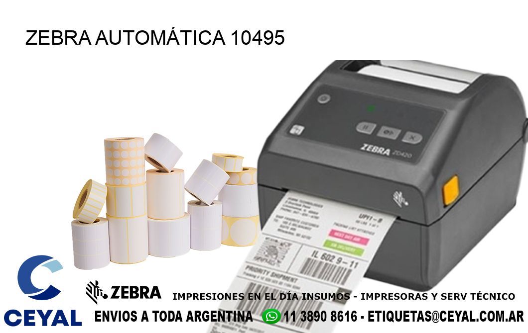 ZEBRA AUTOMÁTICA 10495