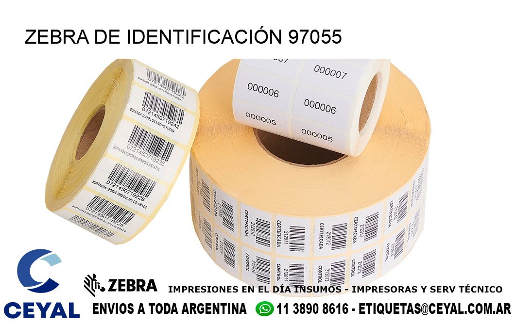ZEBRA DE IDENTIFICACIÓN 97055
