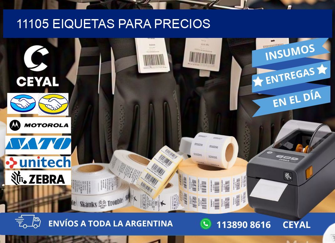 11105 EIQUETAS PARA PRECIOS