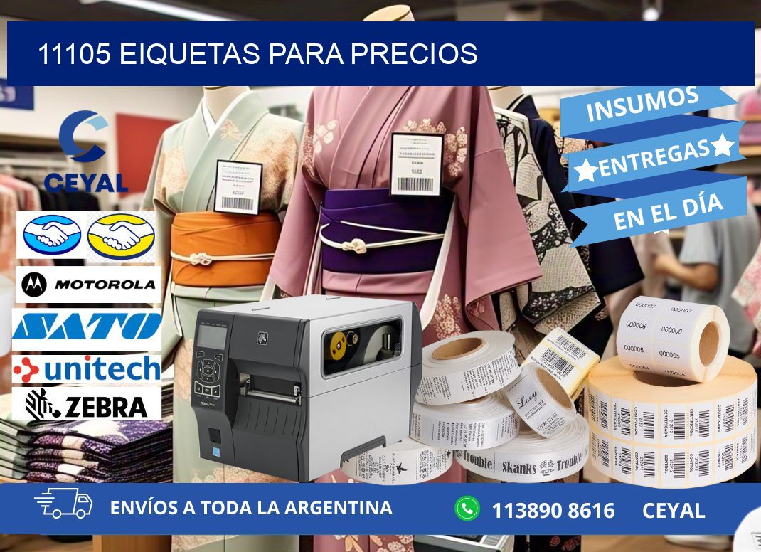 11105 EIQUETAS PARA PRECIOS