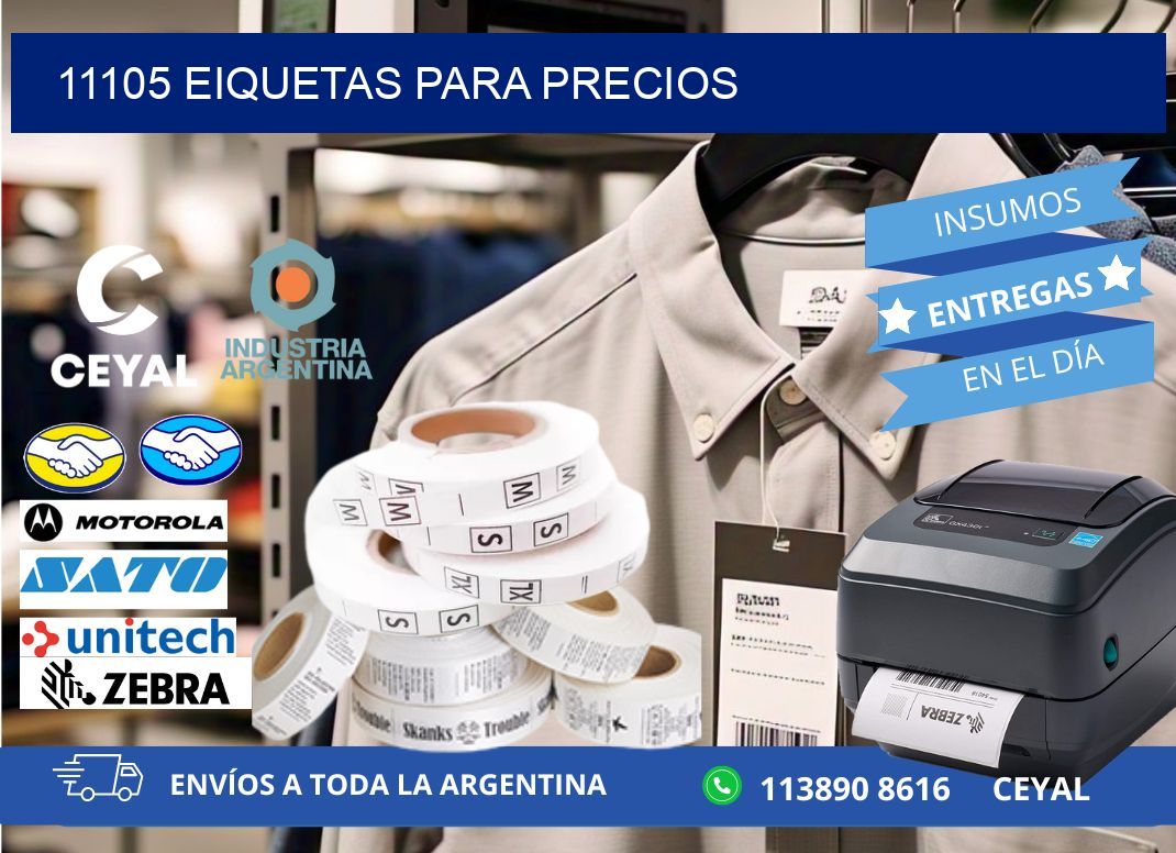 11105 EIQUETAS PARA PRECIOS