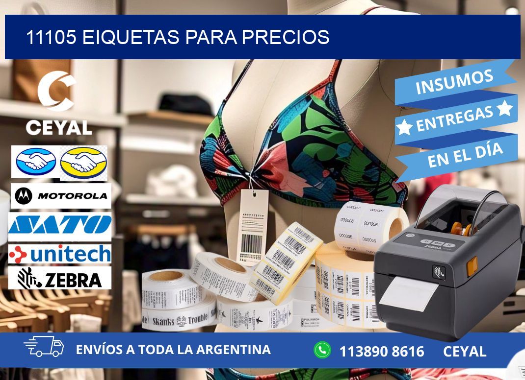 11105 EIQUETAS PARA PRECIOS