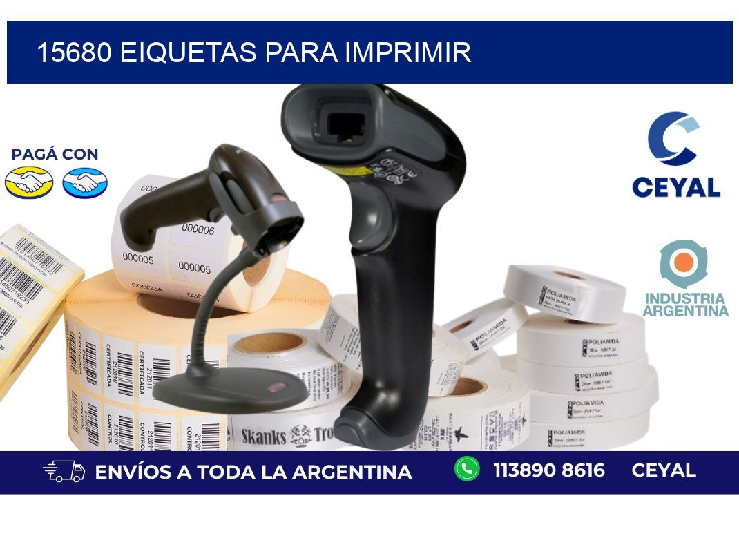 15680 EIQUETAS PARA IMPRIMIR