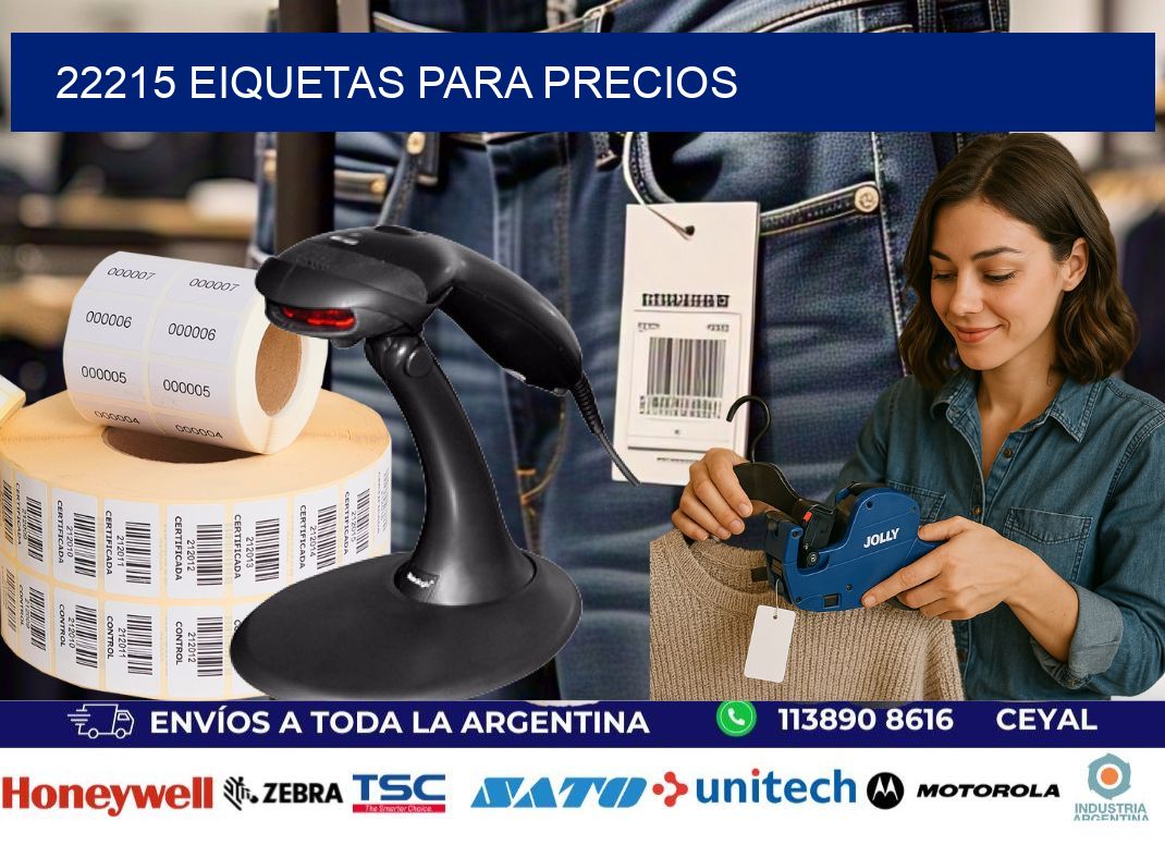 22215 EIQUETAS PARA PRECIOS