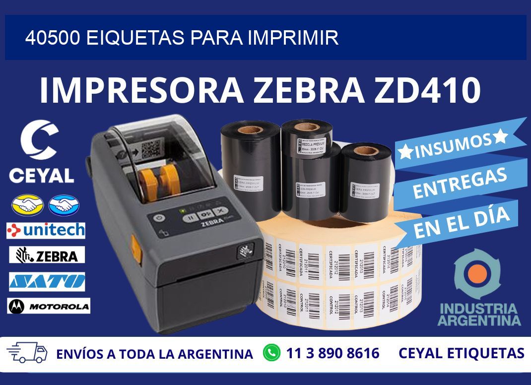 40500 EIQUETAS PARA IMPRIMIR