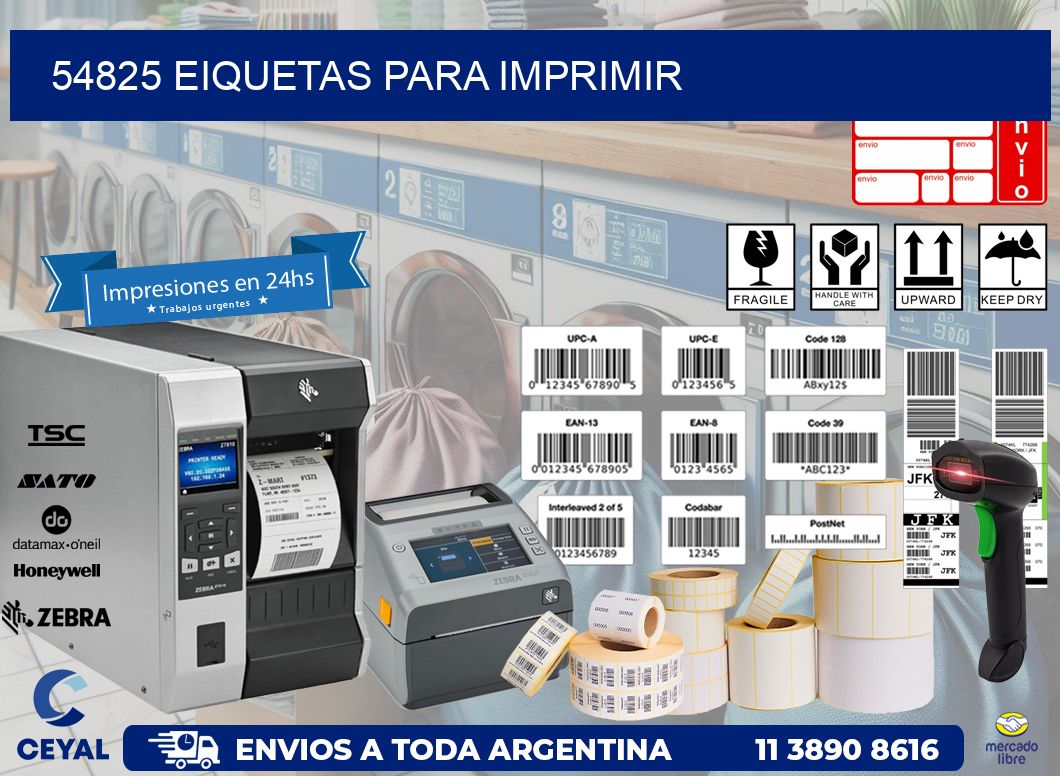 54825 EIQUETAS PARA IMPRIMIR