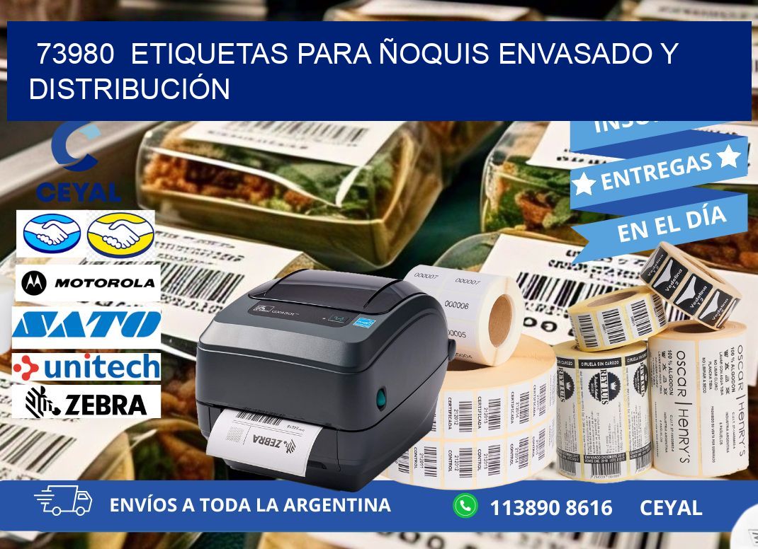 73980  ETIQUETAS PARA ÑOQUIS ENVASADO Y DISTRIBUCIÓN