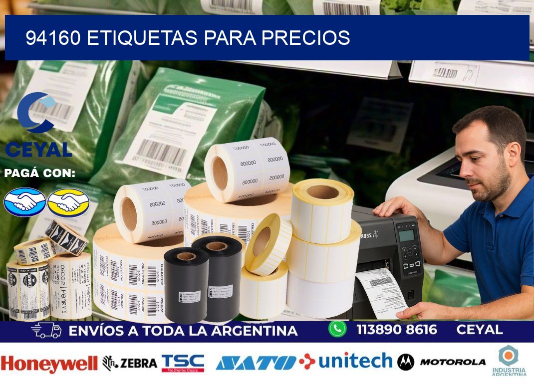 94160 ETIQUETAS PARA PRECIOS