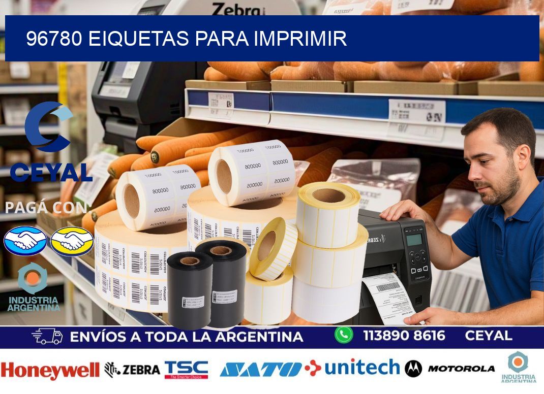 96780 EIQUETAS PARA IMPRIMIR