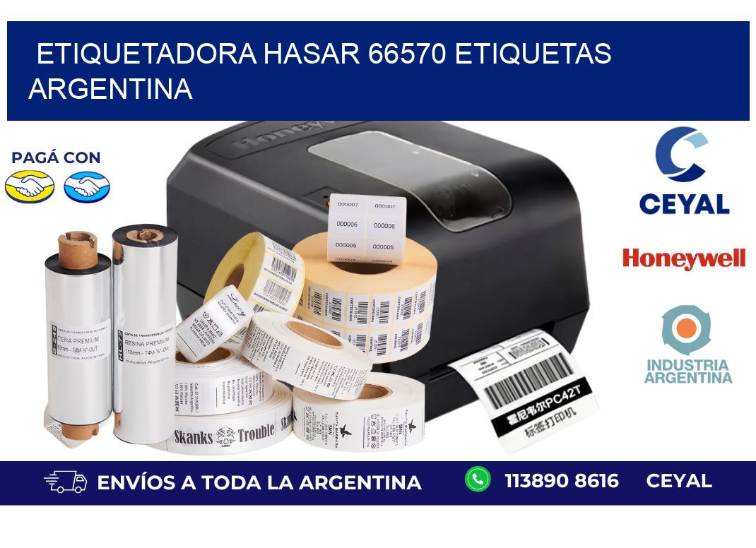 etiquetadora hasar 66570 etiquetas argentina