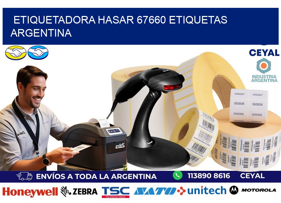 etiquetadora hasar 67660 etiquetas argentina