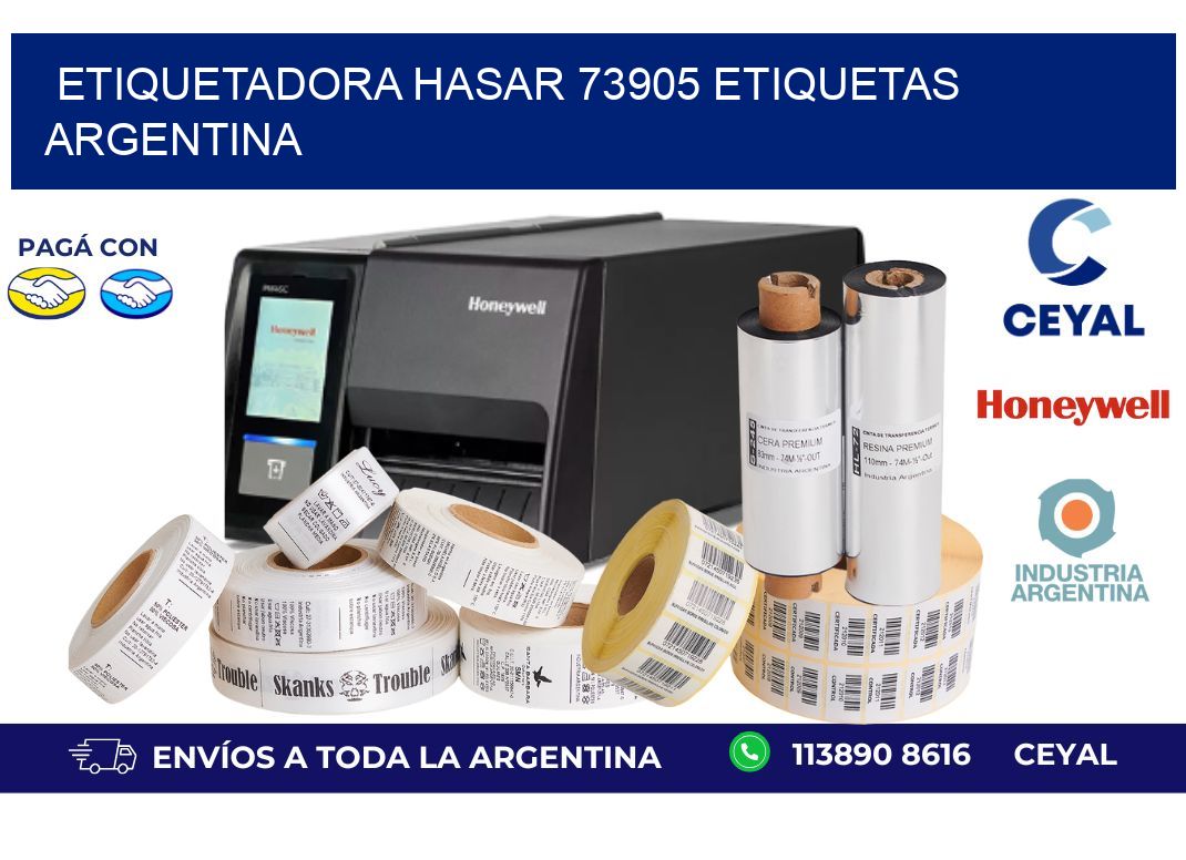 etiquetadora hasar 73905 etiquetas argentina