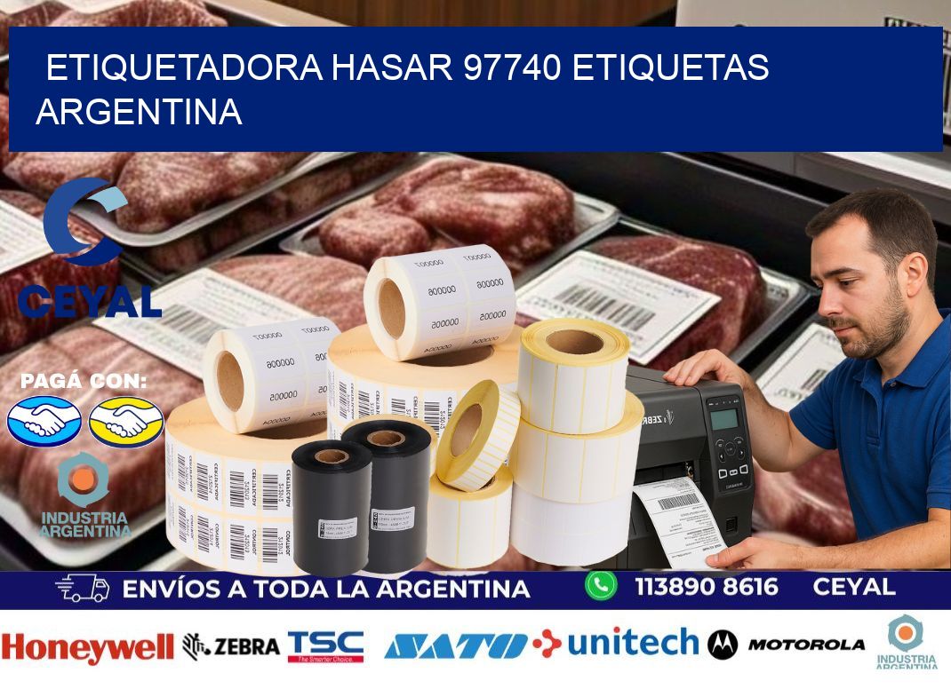 etiquetadora hasar 97740 etiquetas argentina
