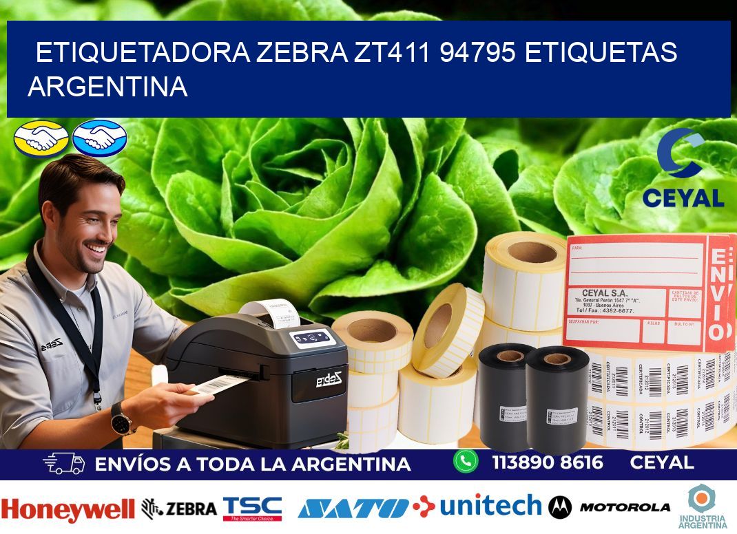 etiquetadora zebra zt411 94795 etiquetas argentina