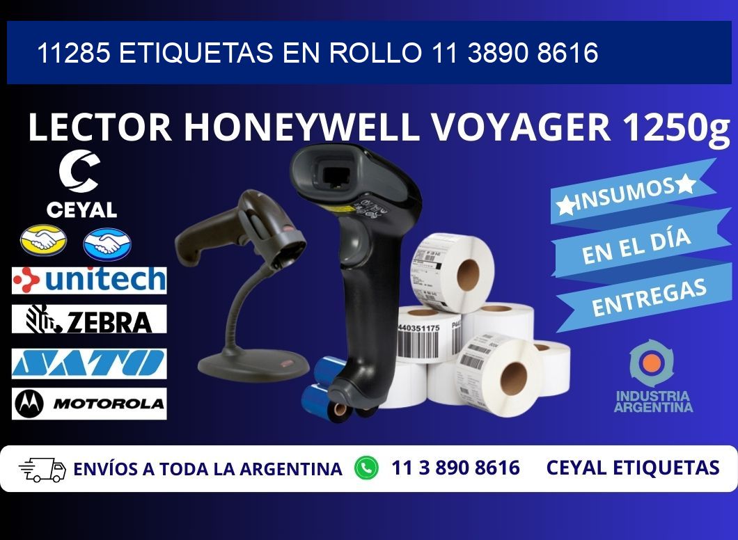 11285 ETIQUETAS EN ROLLO 11 3890 8616