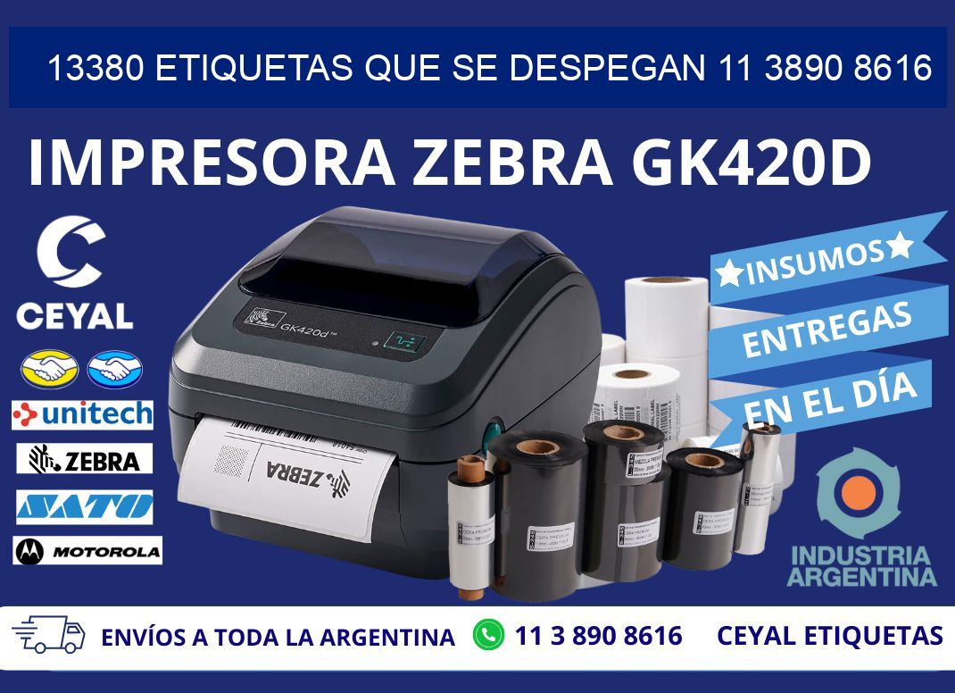 13380 ETIQUETAS QUE SE DESPEGAN 11 3890 8616