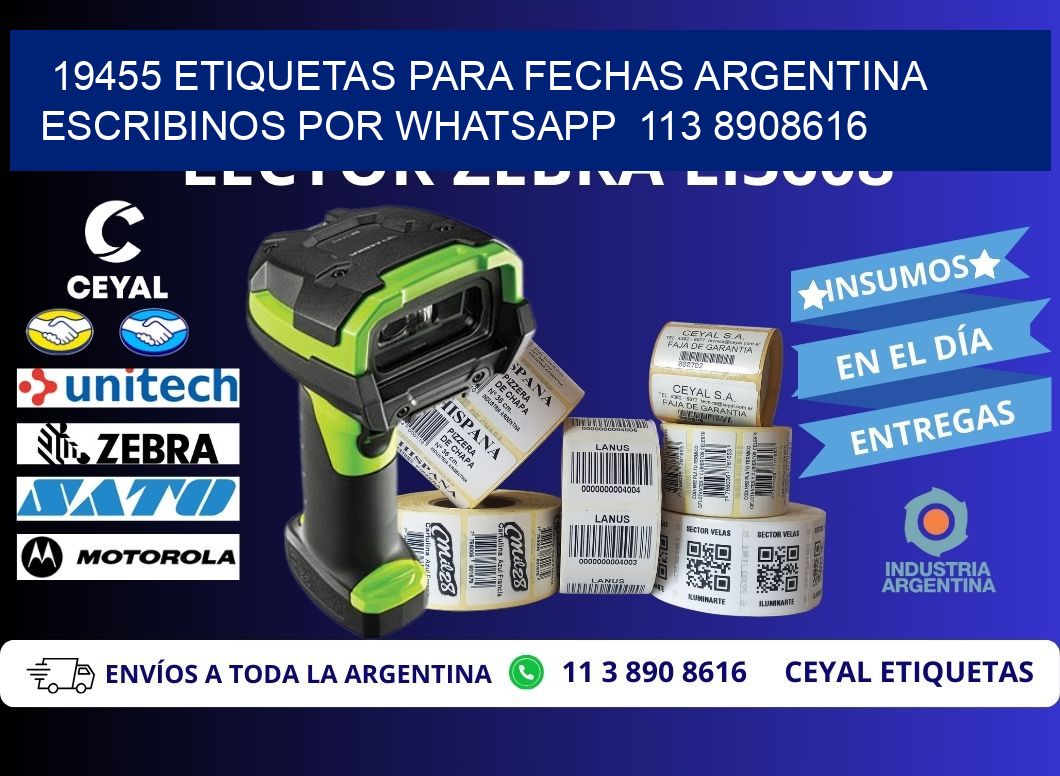 19455 ETIQUETAS PARA FECHAS ARGENTINA ESCRIBINOS POR WHATSAPP  113 8908616