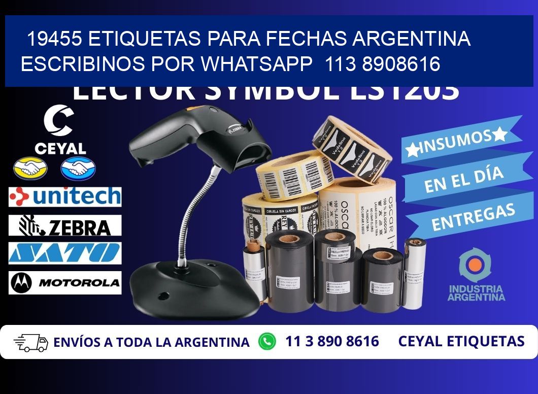 19455 ETIQUETAS PARA FECHAS ARGENTINA ESCRIBINOS POR WHATSAPP  113 8908616